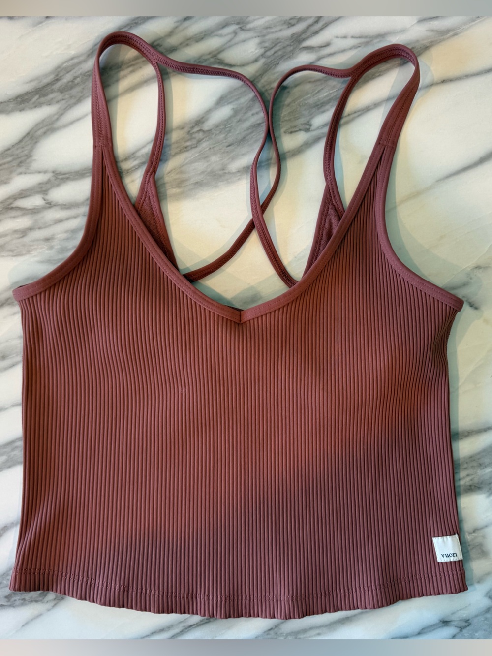 Vuori Rib Crop Tank - Picture 4 of 8